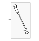 266112B611 - Engine: Dipstick for Kia: Forte, Optima, Seltos, Soul Image