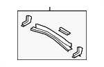 5155671AA - Body: Floor Pan Cross-member for Mopar Image