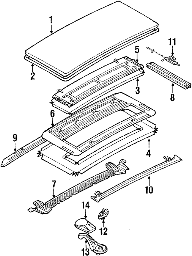 321877071KBEF - Body: Slide Panel for Audi Image