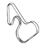 9514167D00 - : AC Belt for Suzuki Image