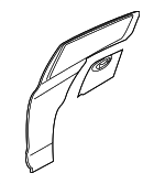 5730B089 - : Outer Panel for Mitsubishi: Mirage Image