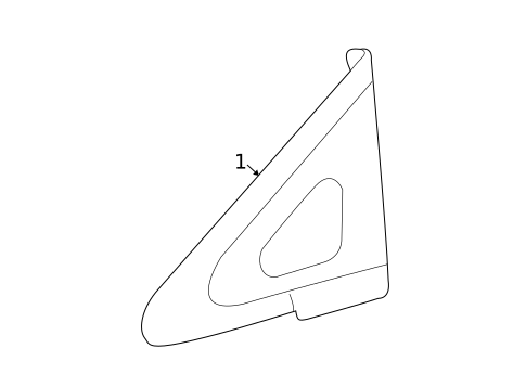 Glass & Hardware for 2012 Lexus RX350 #0