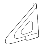 621100E010 - Body: Fixed Glass for Lexus: RX350, RX450h Image