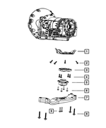 6101759 - NAG1; W5A580; 5-Speed; Automatic Transmission: Hex Head Screw And Washer for Chrysler: 300, Sebring | Dodge: Avenger, Challenger, Charger, Durango, Journey, Magnum, Stratus, Viper | Jeep: Grand Cherokee Image