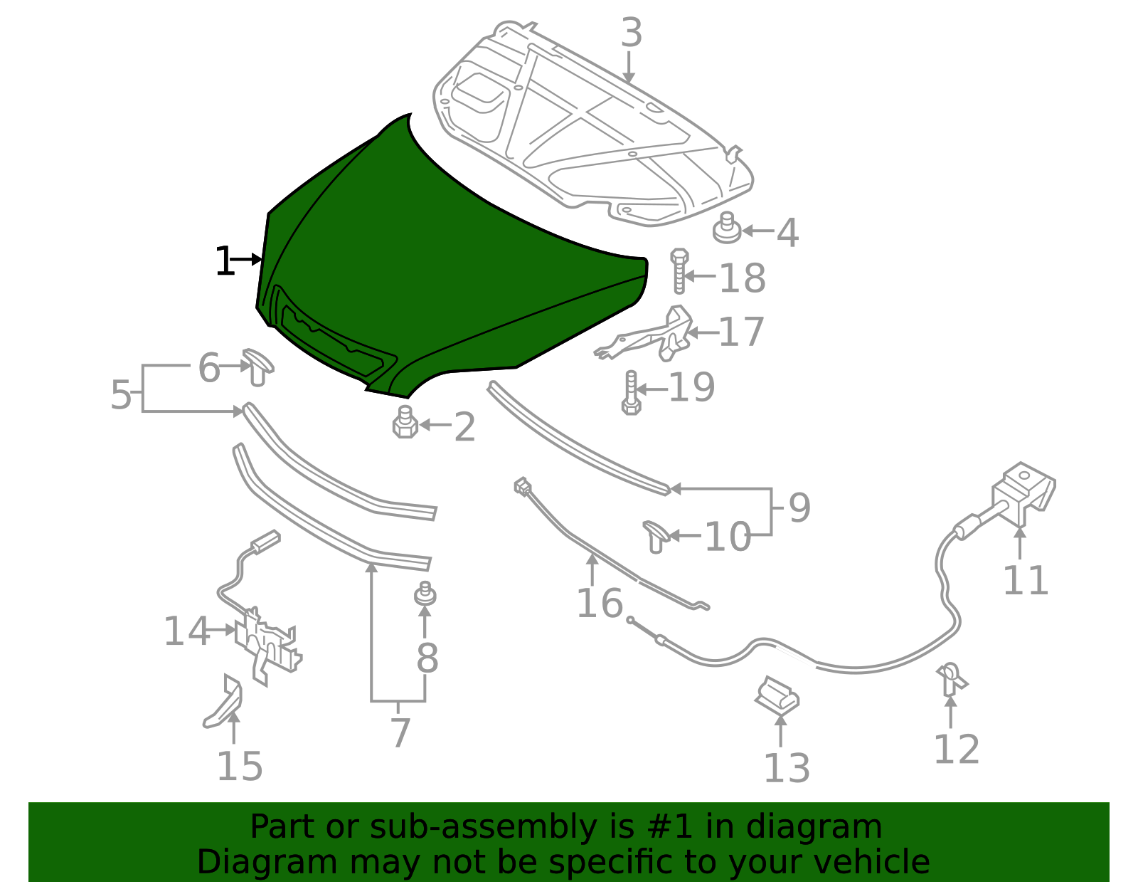 BRYG-52-31XC - Hood Panel 2007-2009 Mazda 3 | Mazda-Parts
