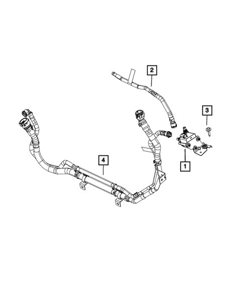 Diesel Fluid Injector Coolant Pump for 2019 Jeep Cherokee #0