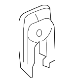 2176305401 - Body: Seat Belt Lap And Shoulder Belt Bracket for Mercedes-Benz Image
