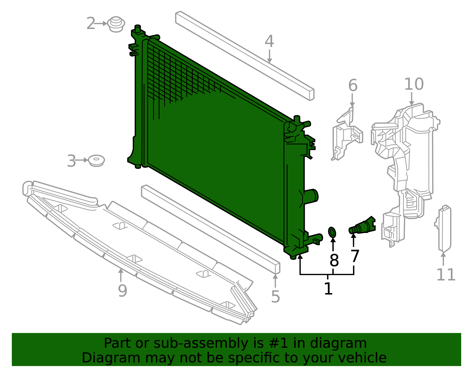 16400-18060 - Radiator Assembly 2023-2026 Toyota GR Corolla | Longo ...