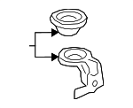 17119F0010 - Engine: Air Cleaner Assembly Bracket for Toyota Image