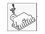 17705F0220 - Engine: Upper Cover for Toyota Image
