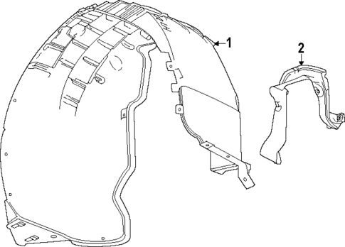 Quarter Panel & Components for 2024 Chevrolet Corvette #2