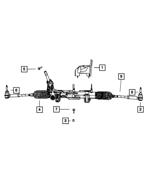 5105829AB - Steering: Heat Shield for Mopar Image image