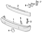4334003 - Body: Bumper Cover for Mopar Image