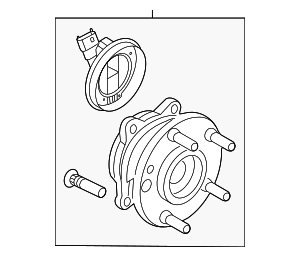 52730BE000 - : Hub Assembly for Hyundai: Kona Image