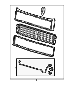 5GE122321C - : Air Inlet Assembly for Volkswagen: e-Golf Image
