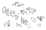 1075400350 - Electrical Equipment and Instruments: Fuse Box for Mercedes-Benz Image