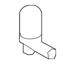 13118144 - Body: Washer Nozzle for Saturn: Astra Image