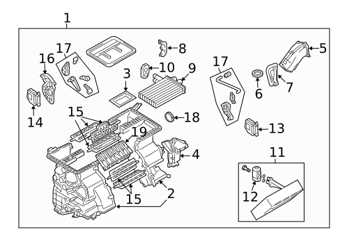 Condenser, Compressor & Lines for 2011 Suzuki SX4 #2