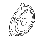 281565EA0A - Body: Front Dr Speaker for Nissan: Versa Image image