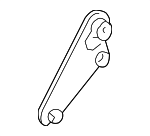 4444233021 - Steering: Rear Bracket for Toyota Image