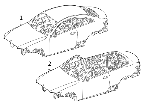 Body Shell for 2019 Mercedes-Benz E450 #1