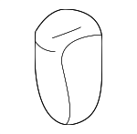 35952S87A51ZF - Body: Knob for Acura Image