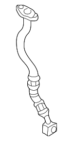 38145771N - Air &amp; Fuel Delivery: Turbocharger Oil Line for Volkswagen Image