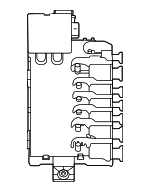 2975402001 - Electrical: Fuse &amp; Relay Box for Mercedes-Benz Image