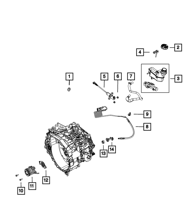 « 52104850AC – Clutch : Réservoir Embrayage Flexible pour Mopar Image »