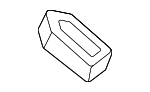 155400061 - Body: Windshield Pillar Trim Clip for Nissan Image