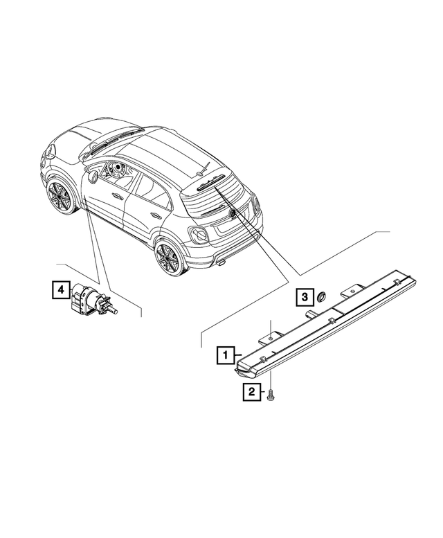 68201899AA - Electrical: Screw for Mopar Image