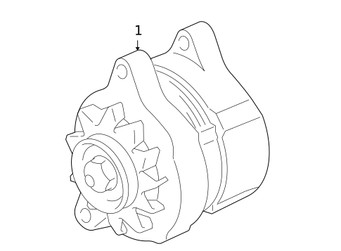 Alternator for 2004 Dodge Ram 1500 #0