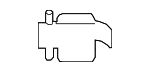 9067600428 - Body: Side Bracket for MB Vans Image