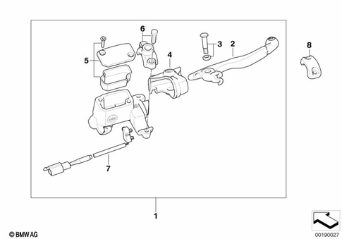 Control Assembly for 2008 BMW-Motorrad G 450 X #0