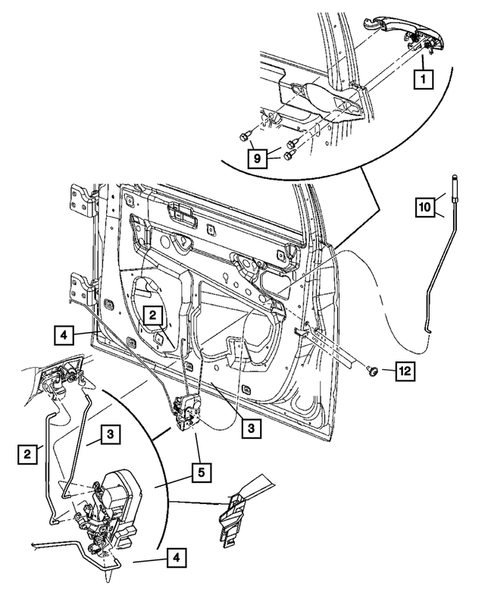 Front Door for 2007 Dodge Charger #1