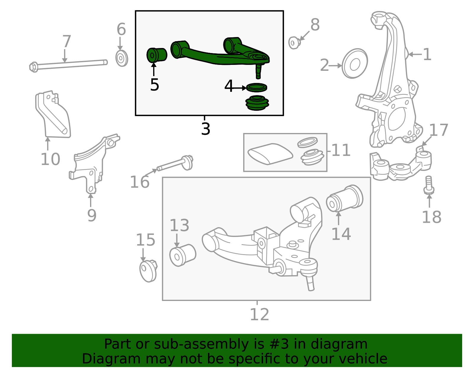 48630-AK040 - Upper Control Arm 2024-2026 Toyota Tacoma | Longo Toyota ...