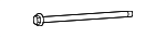 90105A0450 - Suspension: Upper Control Arm Bolt for Toyota Image