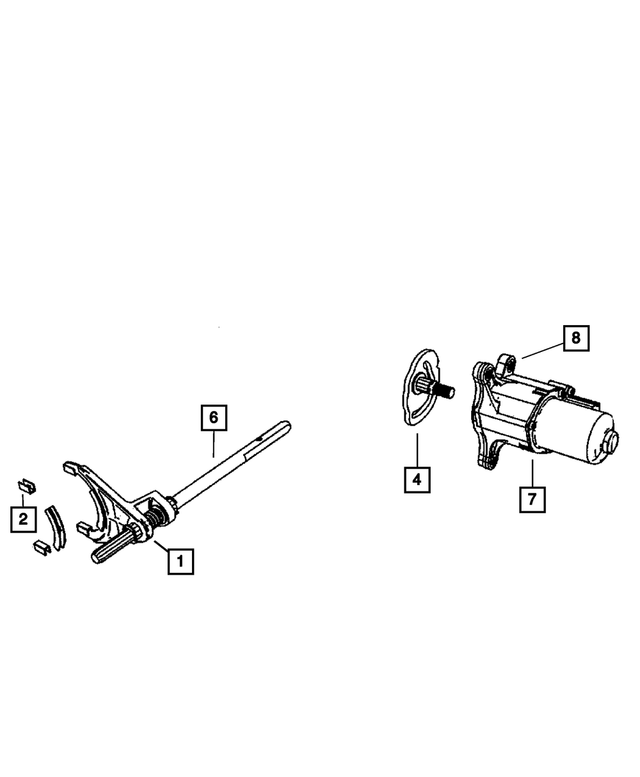 68027032AB - MP3022; Transfer Case: Screw for Mopar Image