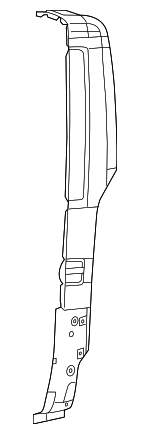 68606715AA - Body: Body D-Pillar for Mopar Image