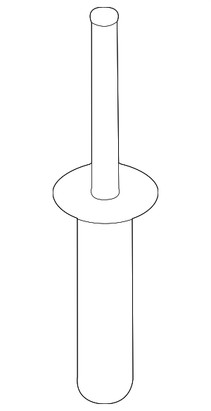 7142151750 - Body: Wheel Opening Molding Rivet for BMW: X3, X5, X6, X7, XM Image