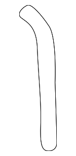 2026390194 - Body: Overflow Hose for Mercedes-Benz Image