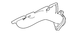 C2Z17842 - Exhaust: Exhaust Manifold for Jaguar Image