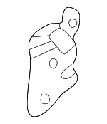 60079FA012 - Body: Upper Hinge for Subaru: Forester, Impreza Image