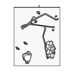 61032SA050 - Body: Lock Assembly for Subaru: Forester Image