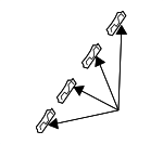 91570SDAA01 - Body: Roof Molding Clip for Honda: Accord Image