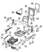68027773AA - Interior Trim: Torsion Bar for Mopar Image