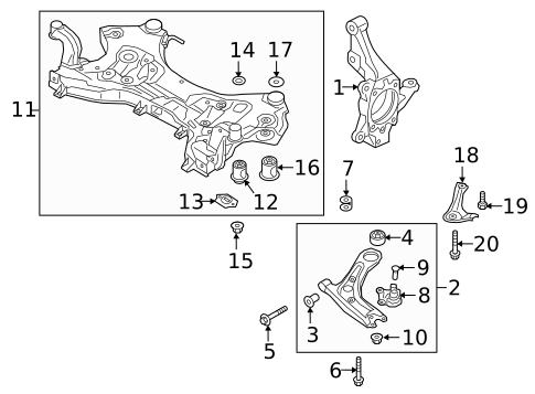 Suspension Components for 2016 Hyundai Tucson #0