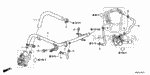 19508R40A01 - Engine: HOSE, THROTTLE BODY IN. for Honda Image