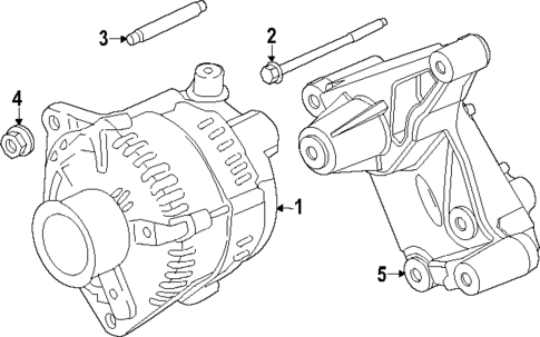 Alternator for 2025 Ford F-250 Super Duty #1