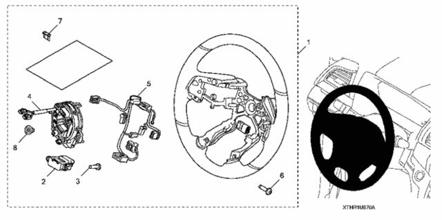 Heated Steering Wheel for 2019 Honda Odyssey #0